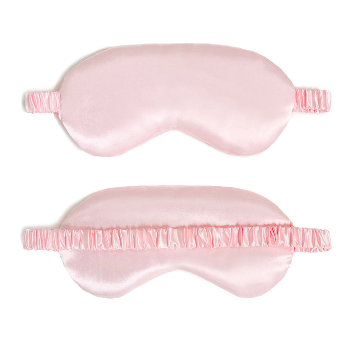 Women's ergonomic silk-like sleep mask with padded nose bridge and elastic strap Bowlift