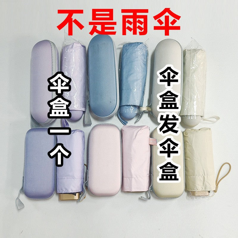Women compact umbrella with protective case Bowlift