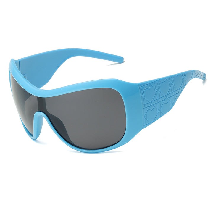 Men's Sporty Wraparound Sunglasses Bowlift