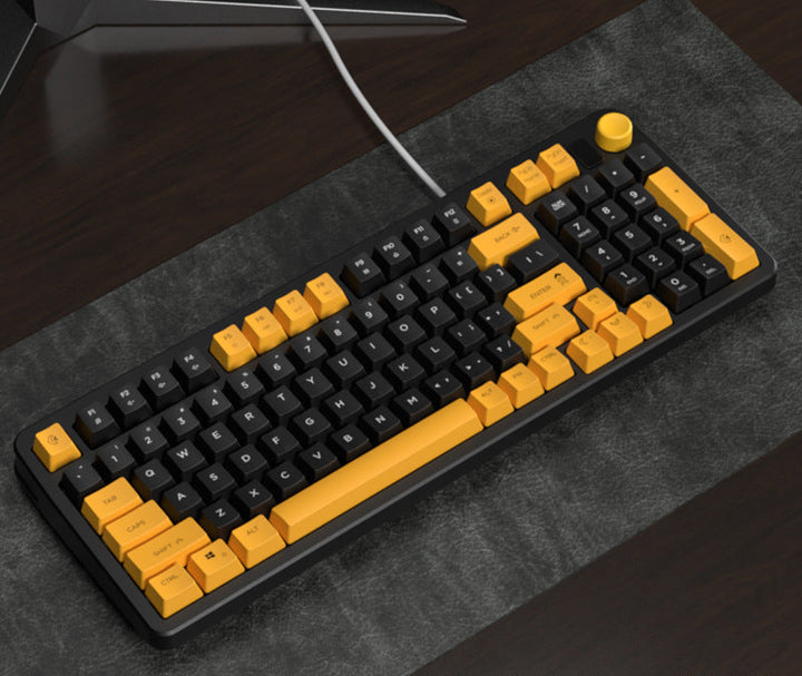 Wired Compact Mechanical Gaming Keyboard Bowlift