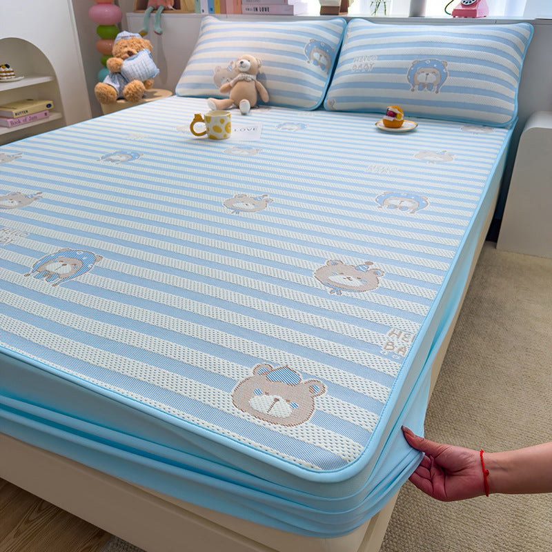 Playful Rainbow Mattress Protector