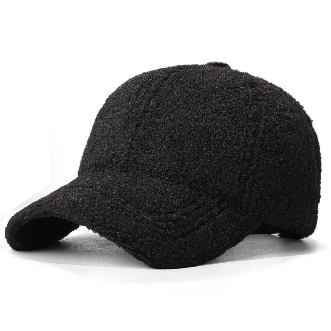 Women's Plush Fleece Baseball Cap Bowlift