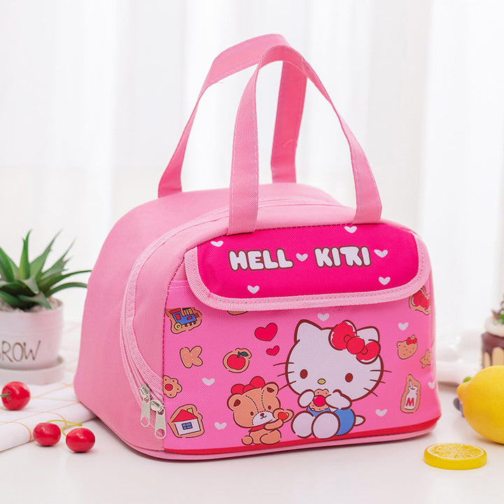 Cartoon-Themed Insulated Lunch Bag Bowlift