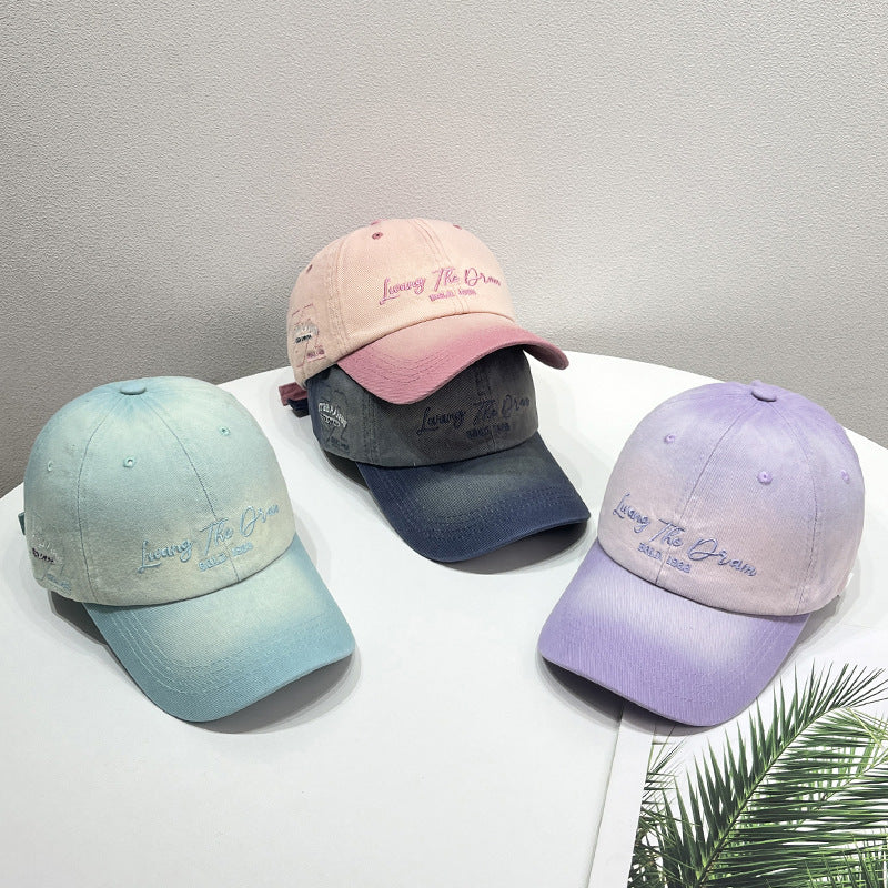 Women's Casual Embroidered Dad Cap Bowlift