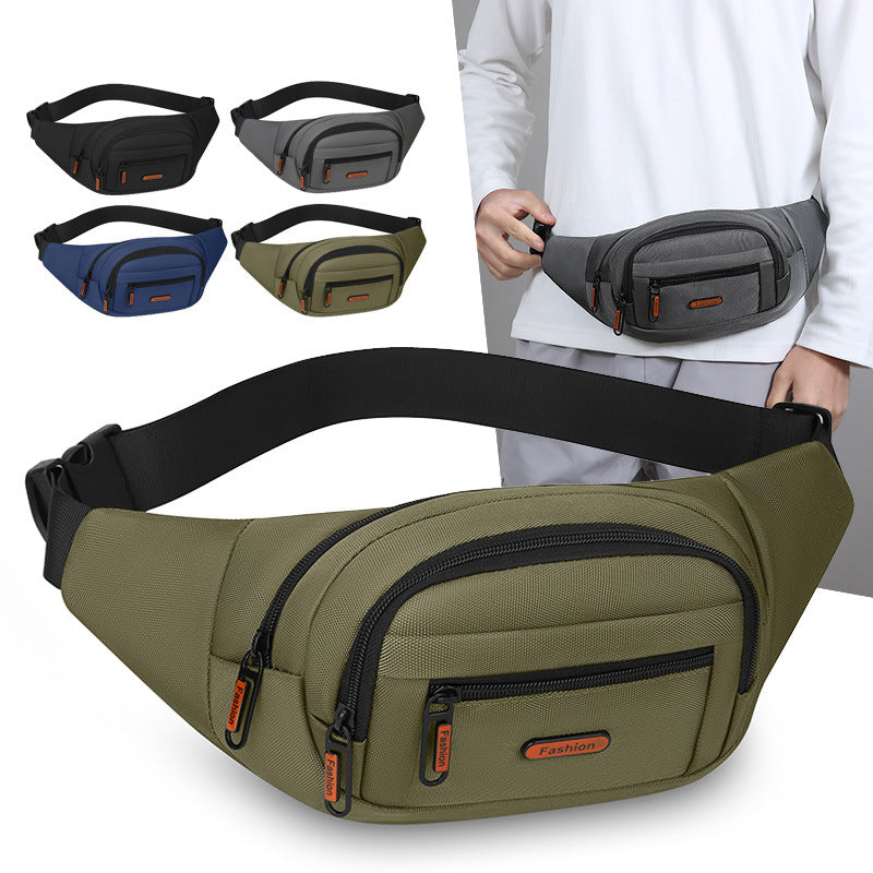 Versatile Multi-Pocket Waist Bag Bowlift