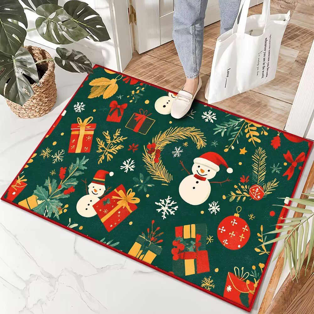 Decorative Holiday Entrance Mat Bowlift