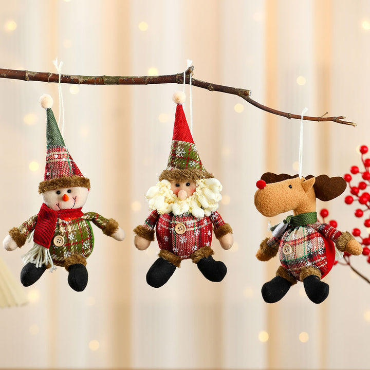 Decorative Santa Hanging Ornament Bowlift