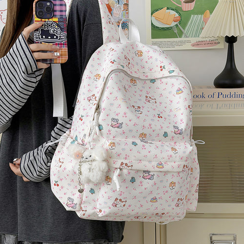 Playful Animal-Themed Backpack Bowlift