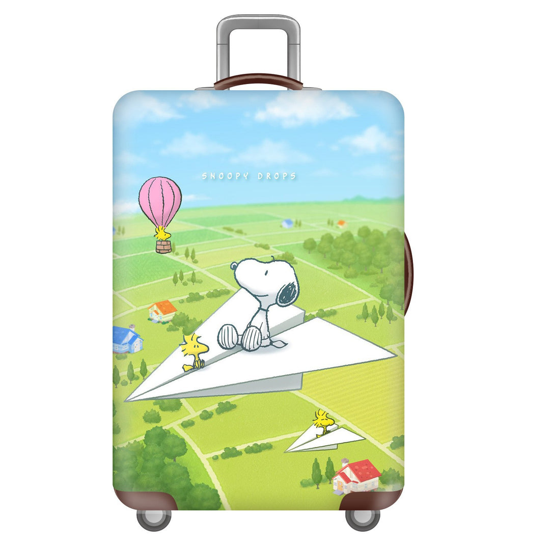 Unisex Hard-shell luggage with playful Snoopy motif Bowlift