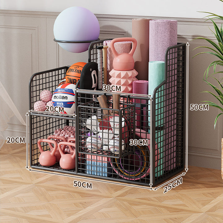 Multi-Tiered Fitness Equipment Organizer Bowlift
