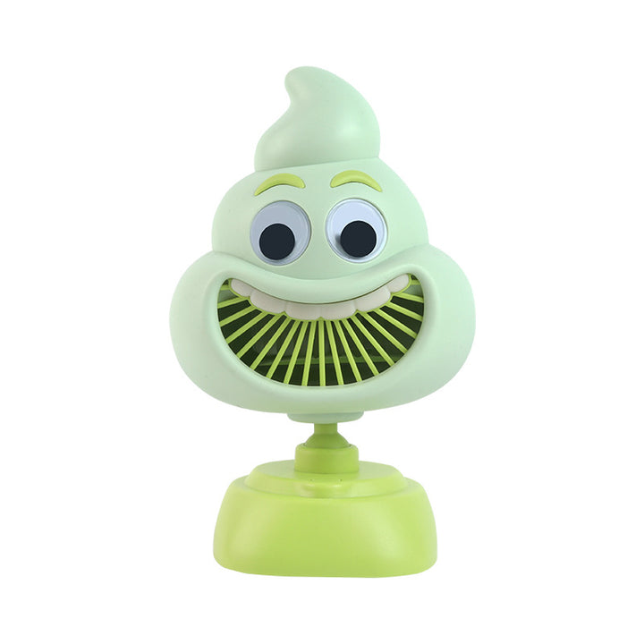 Adorable Bunny-Themed Rechargeable Mini Fan Bowlift