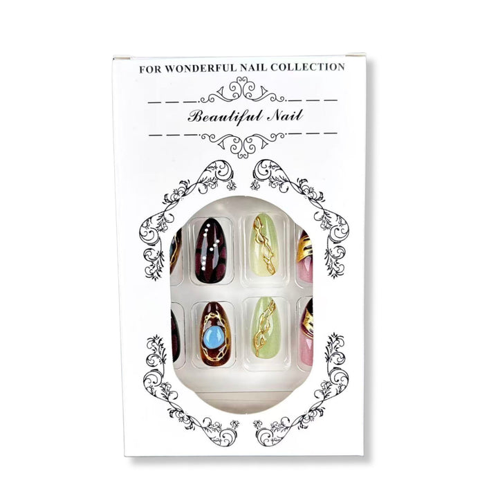 Luxury Decorative Press-On Nail Set