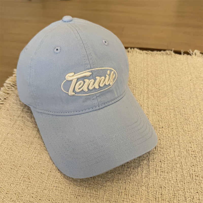 Men's Sports Cap with Tennis Graphic Bowlift