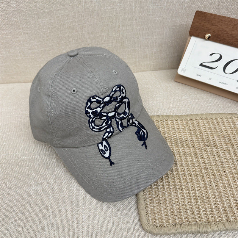 Women's Embroidered Graphic Baseball Cap Bowlift
