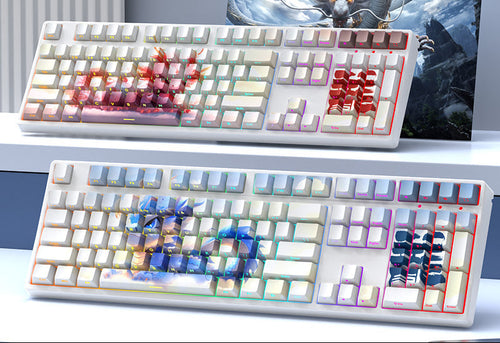 RGB Backlit Mechanical Keyboard Bowlift