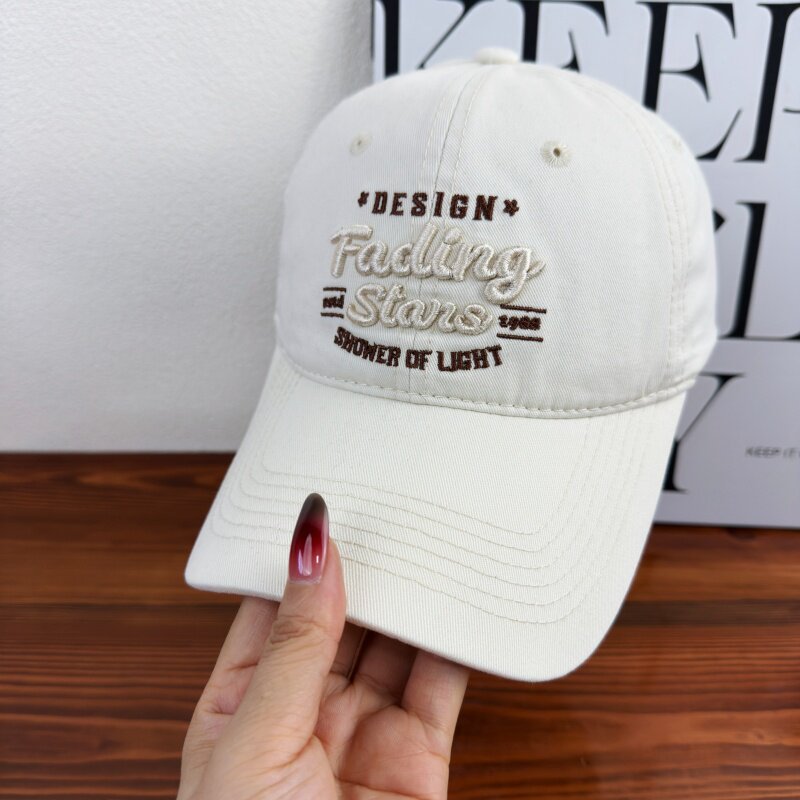Women's Embroidered Cap with Inspirational Design Bowlift