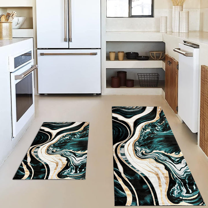 Vintage-Inspired Kitchen Mat Set Bowlift