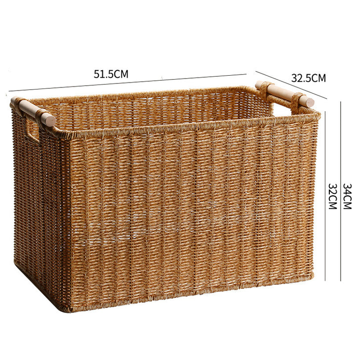Natural Fiber Storage Basket Bowlift