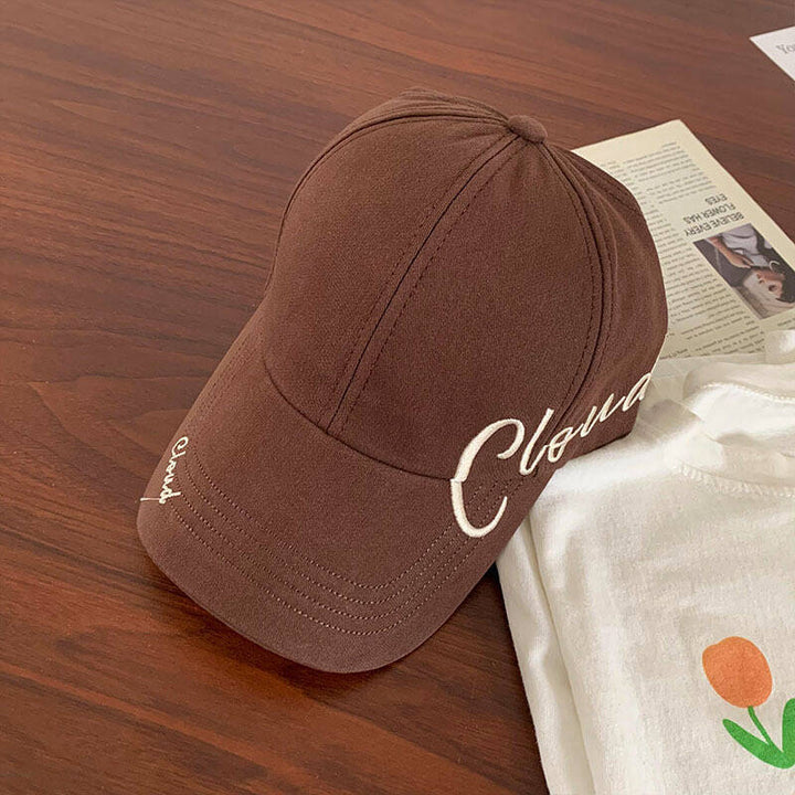 Women's Casual Cotton Adjustable Baseball Cap Bowlift 1784084083