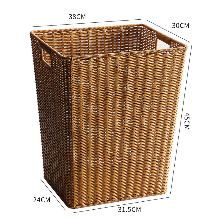 Large Handwoven Storage Bin Bowlift