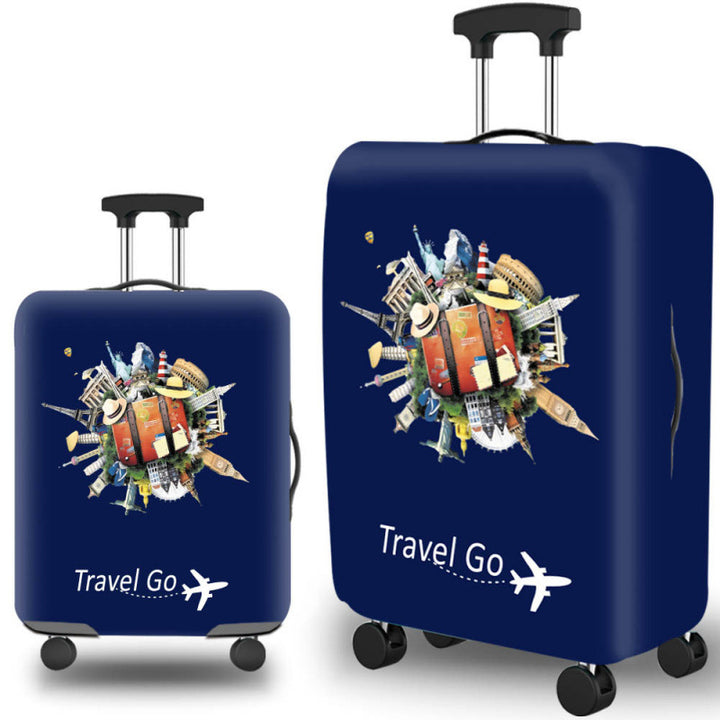 Artistic Travel Hard Shell Suitcase Bowlift