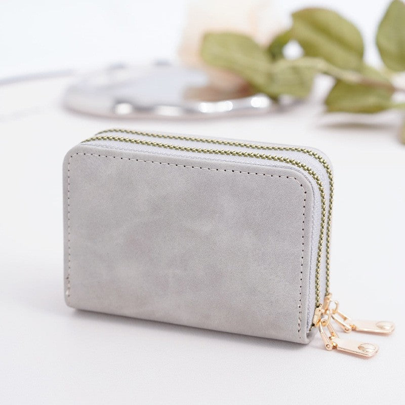 Double Folded Wallet Made of High-Quality Genuine Leather Bowlift