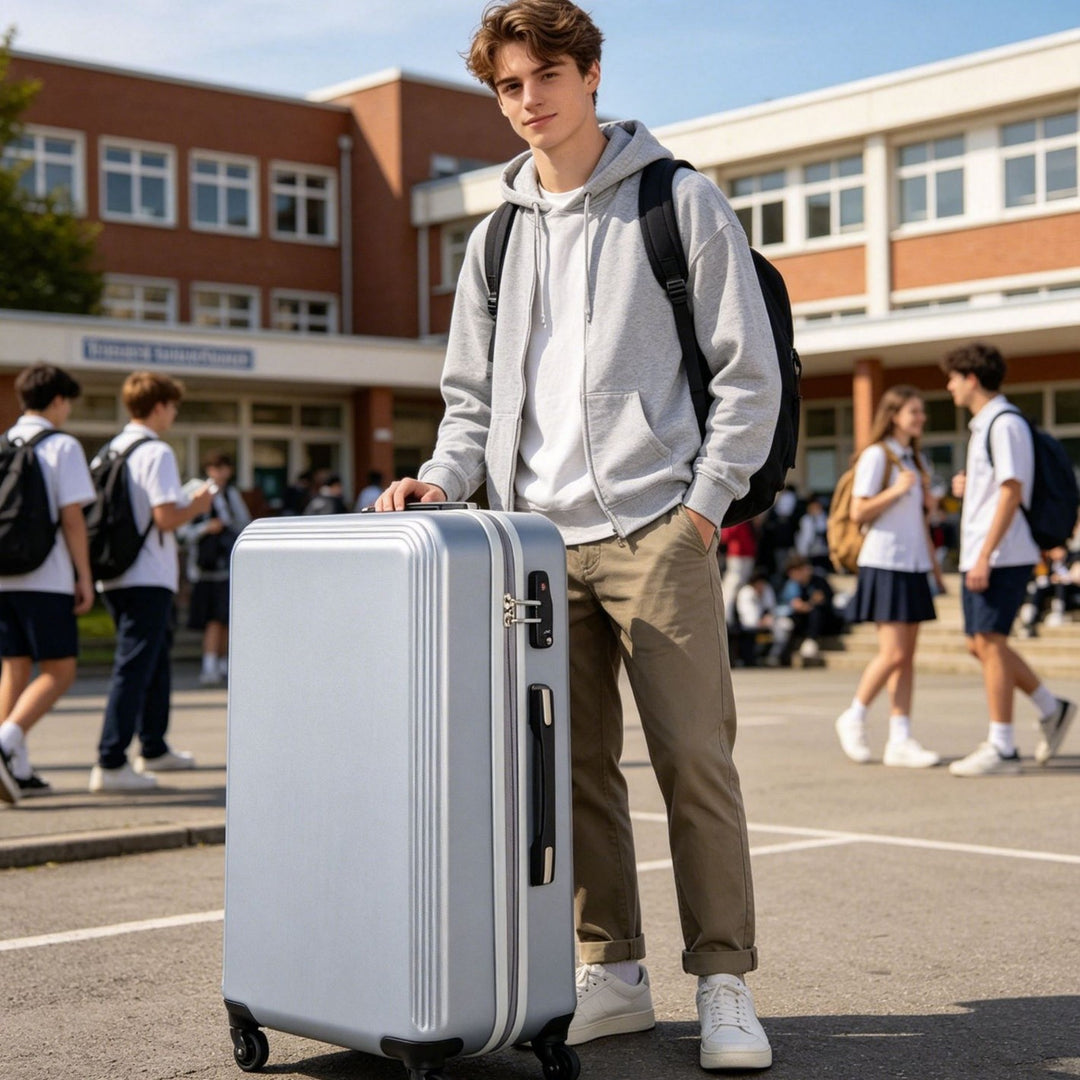 Unisex Robust Hard Shell Luggage Bowlift