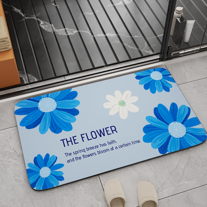 Inspirational Quote Bath Mat Bowlift