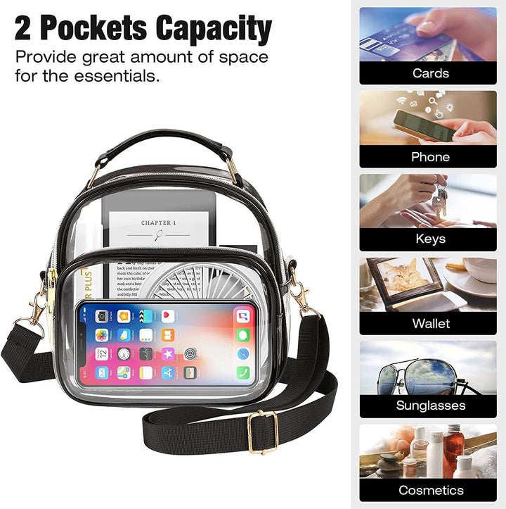 Transparent Shoulder Bag Bowlift