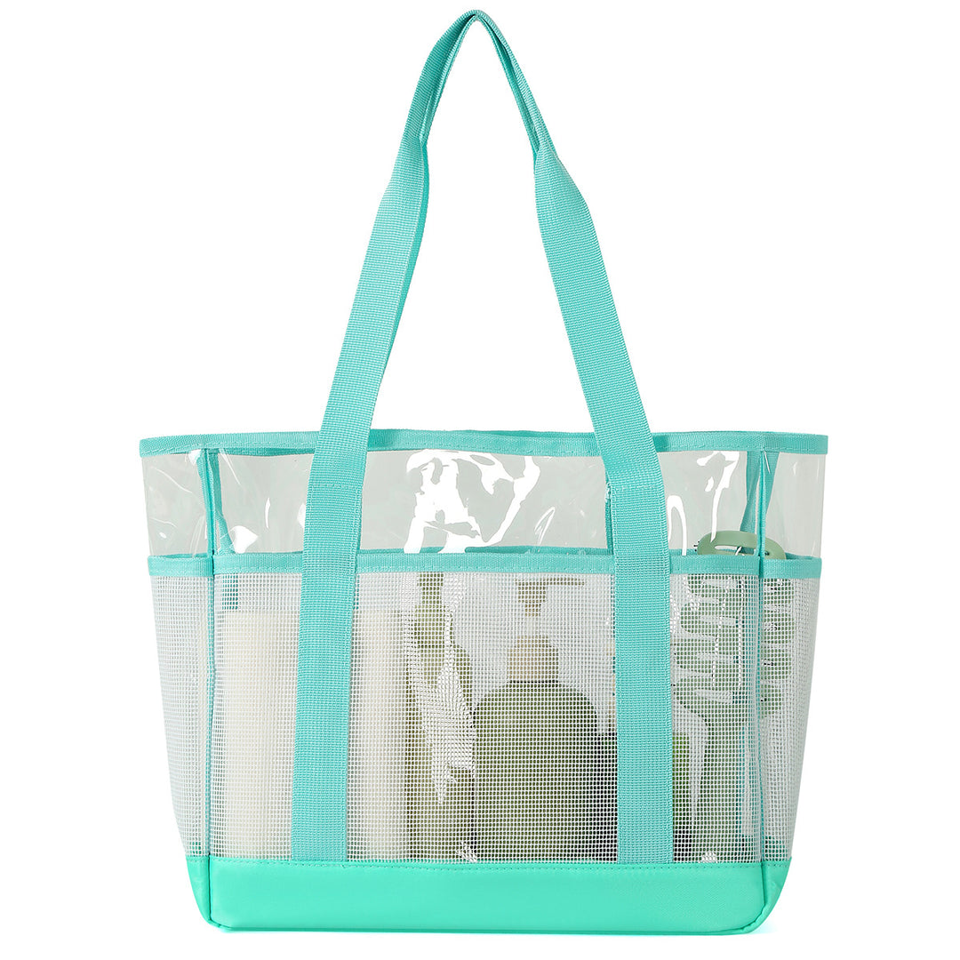 Transparent Beach Tote Bag Bowlift