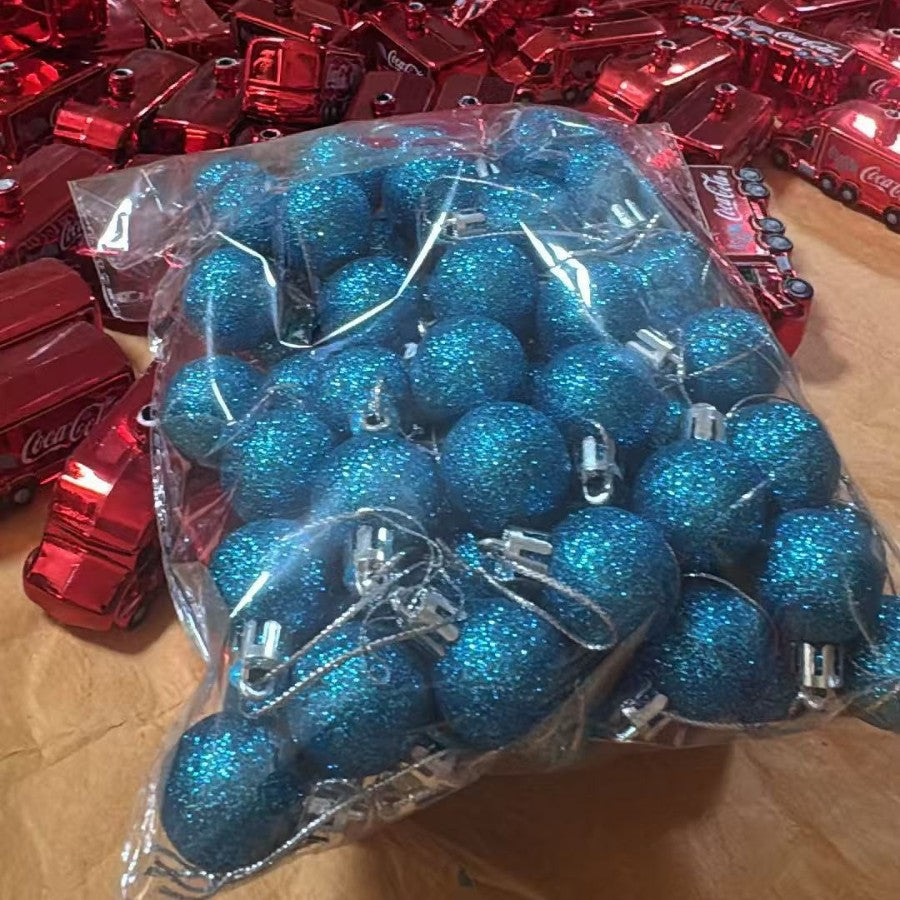 Sparkling Glittering Christmas Ornaments Bowlift