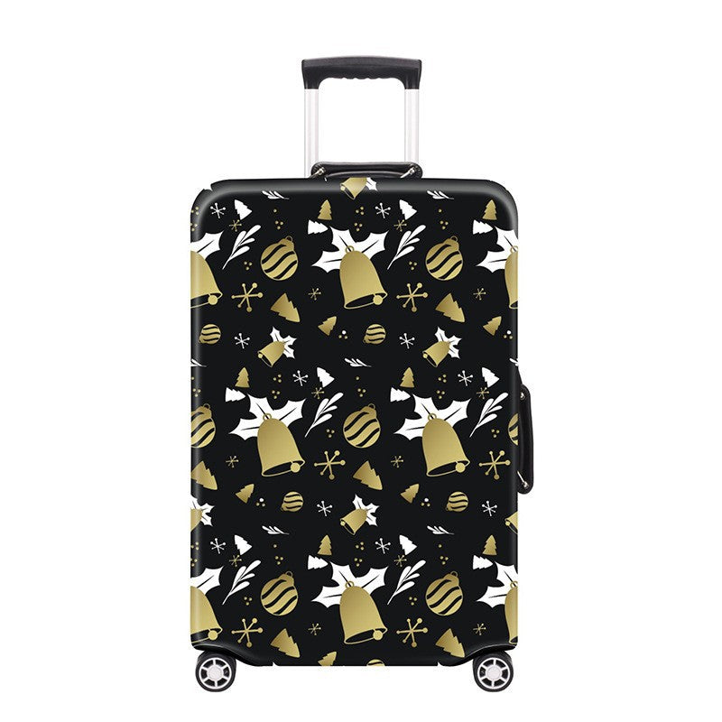 Women's Hard Shell Suitcase with Modern Geometric Design Bowlift