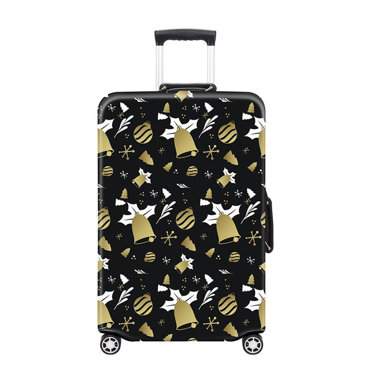 Women's Hard Shell Suitcase with Modern Geometric Design Bowlift