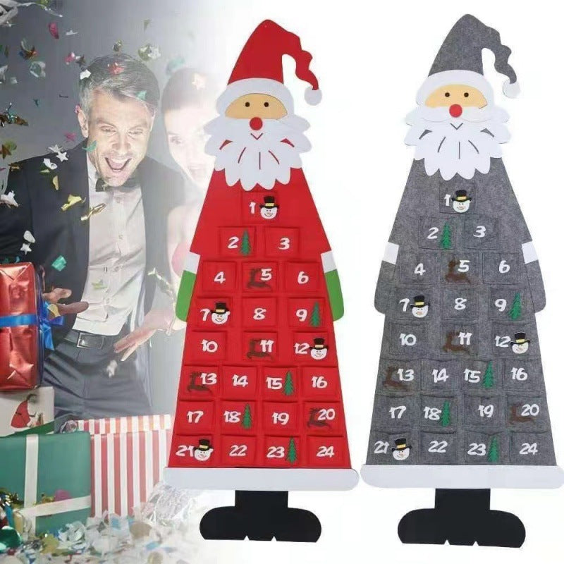 Christmas Advent Calendar Wall Hanging Bowlift