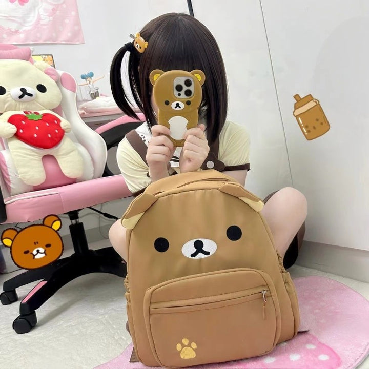 Cute Animal Face Backpack Bowlift