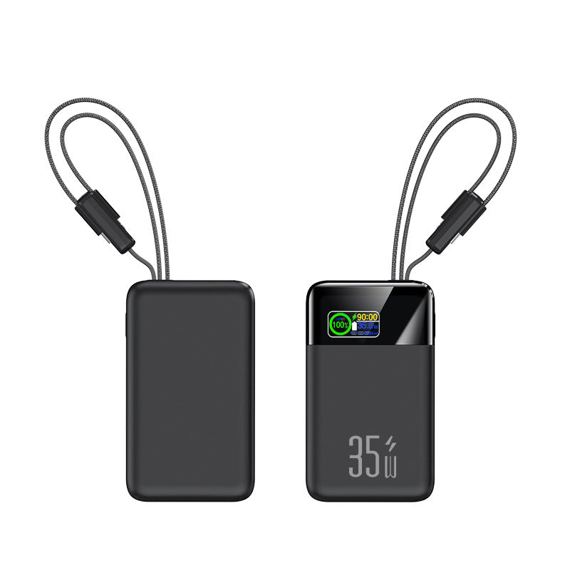Power bank with 35W high-speed charging and LCD display Bowlift