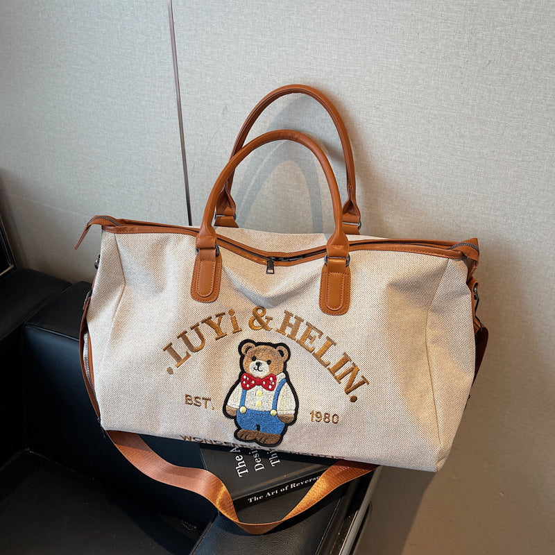 Casual Canvas Duffel Bag Bowlift