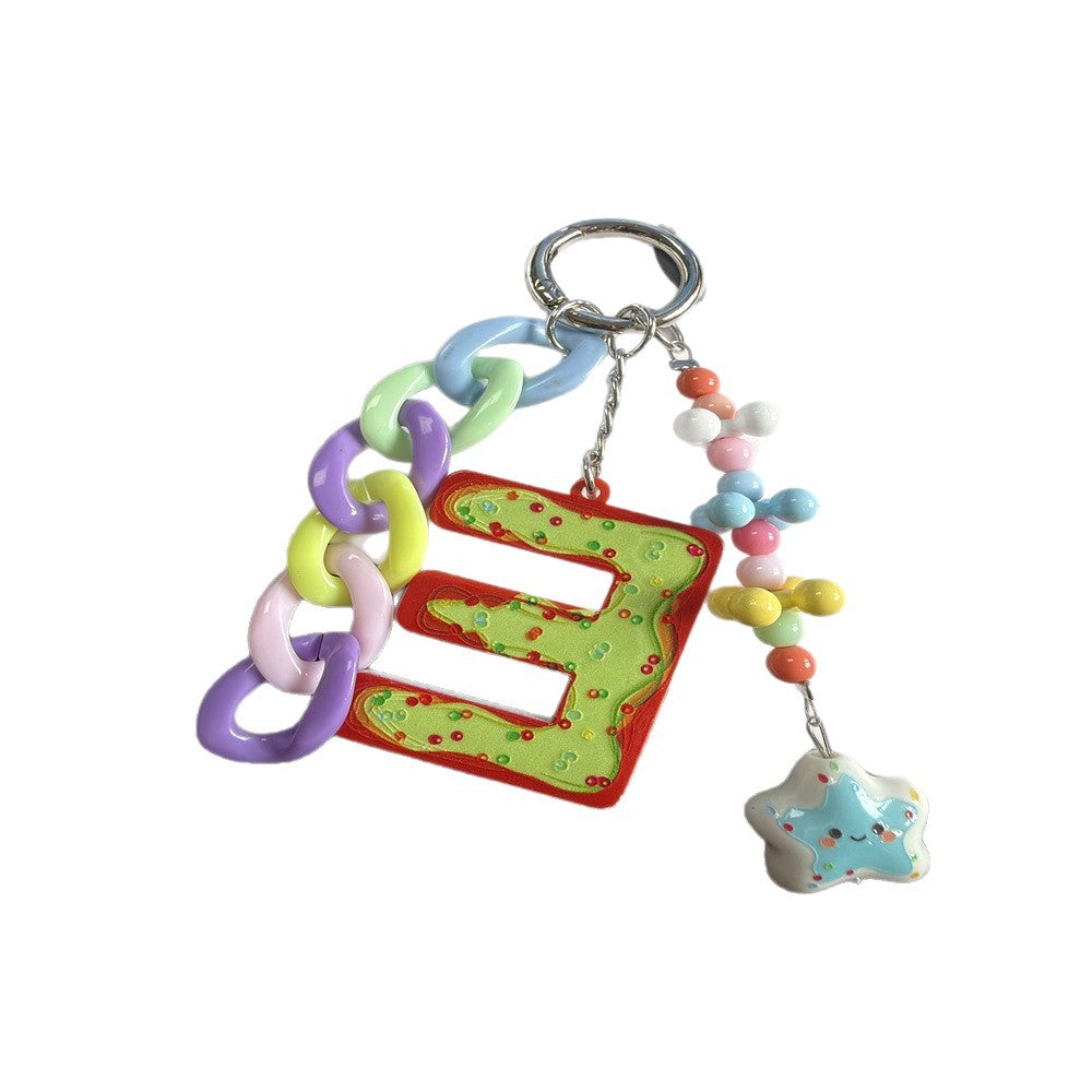Whimsical Themed Charm Keychain Bowlift