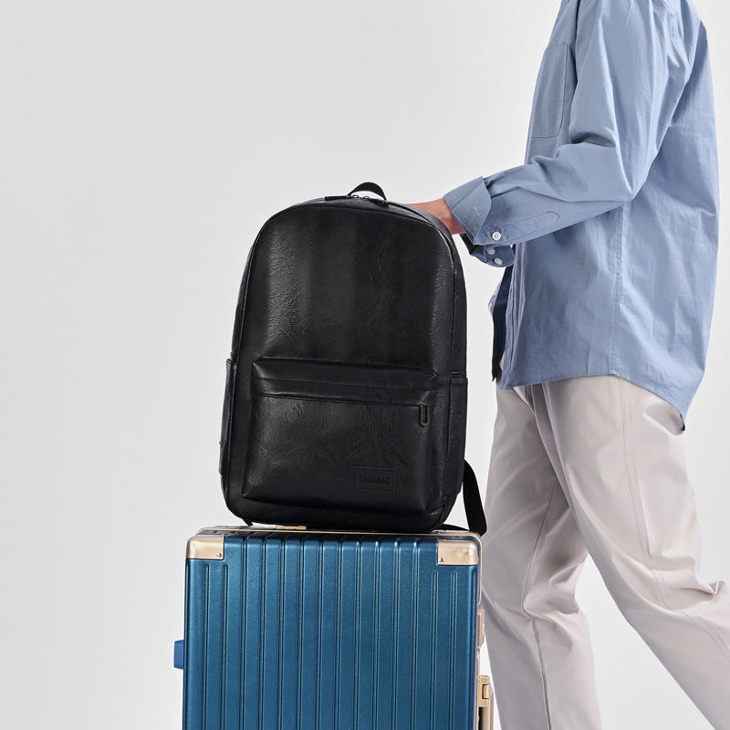 Executive Leather Backpack Bowlift