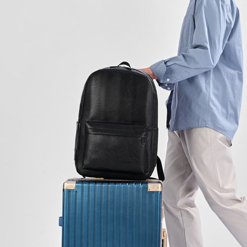 Executive Leather Backpack Bowlift