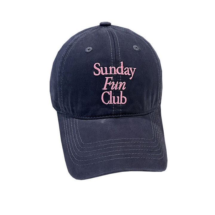 Unisex Embroidered Cotton Baseball Cap Bowlift