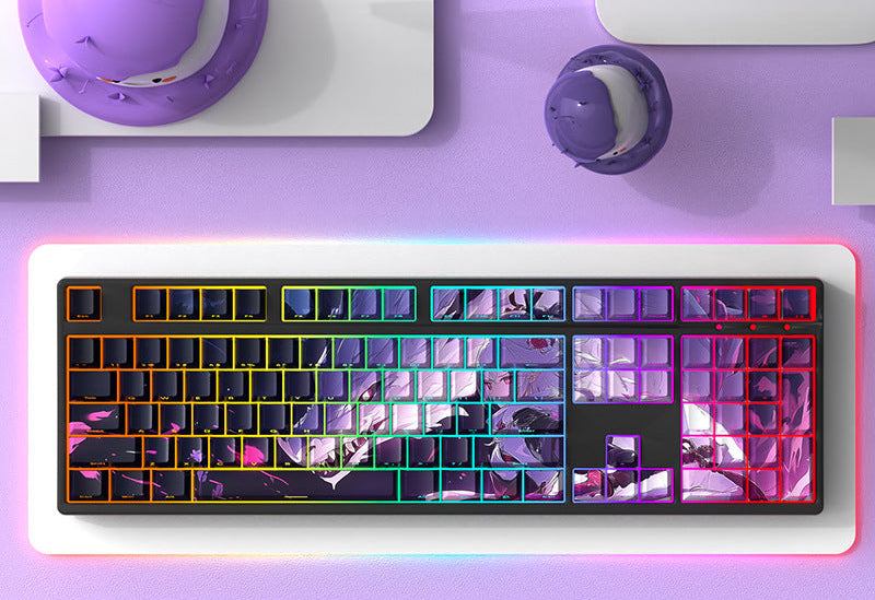 Custom Graphic Mechanical Keyboard Bowlift