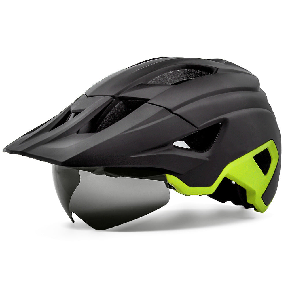Advanced Mountain Biking Helmet with Integrated Visor Bowlift