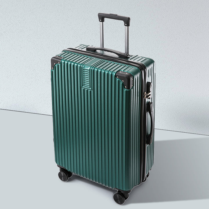 Unisex Rigid Multi-Compartment Travel Suitcase Bowlift