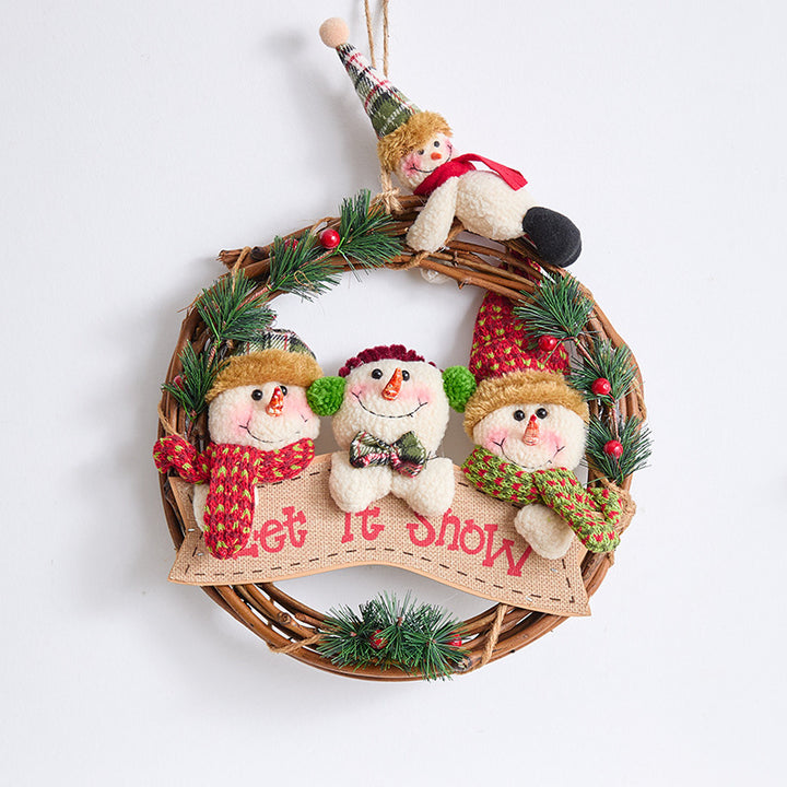 Christmas wreath with lights Bowlift