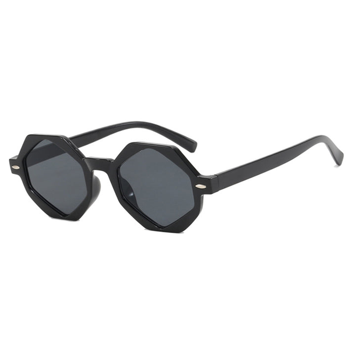 Ladies trendy sunglasses in modern octagonal design Bowlift