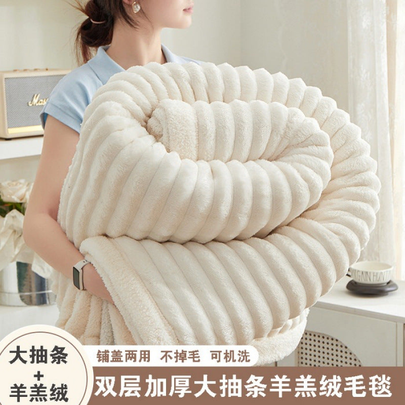 Plush Comfort Throw Blanket Bowlift
