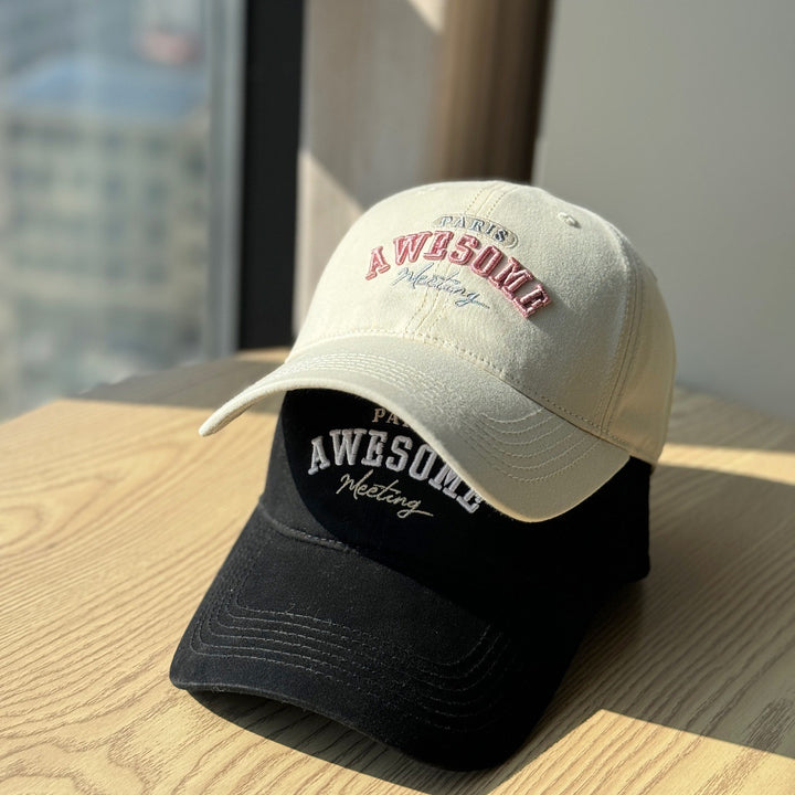 Women's Vintage-Inspired Adjustable Baseball Cap Bowlift