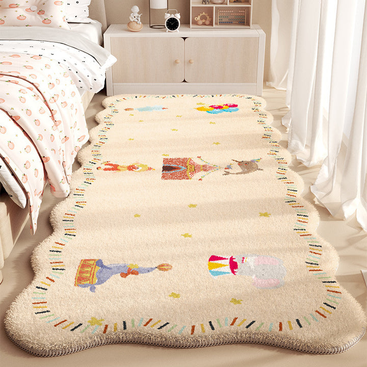 Playful Animal-Themed Area Rug Bowlift