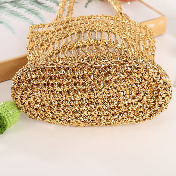 Handwoven net shopper bag Bowlift